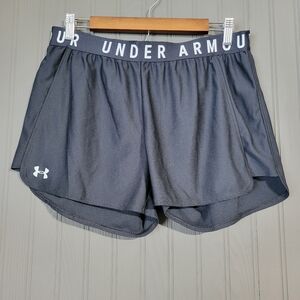 Under Armour Play Up 3.0 Running Shorts Athletic Shorts Black Women's Size Large